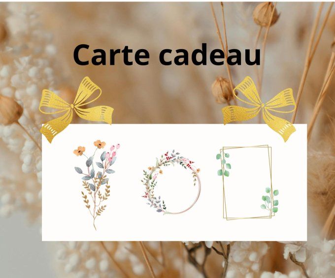 Carte cadeau 