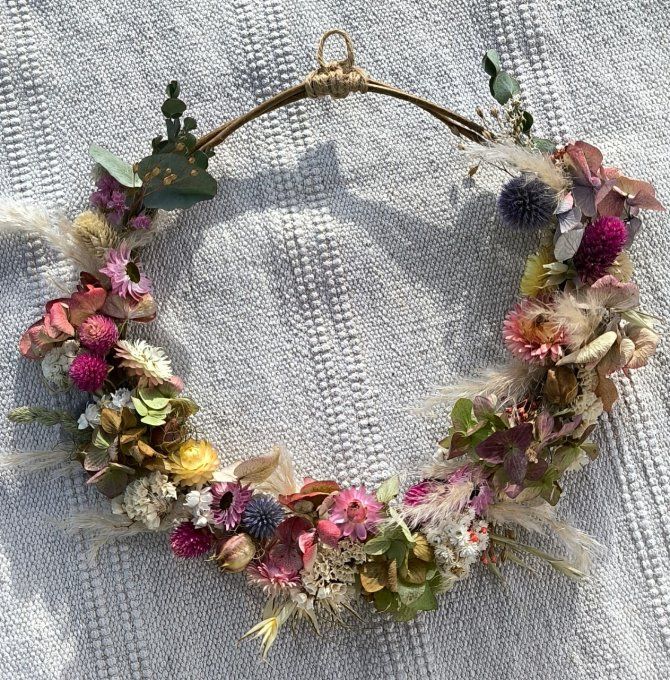 Couronne "mille fleurs"