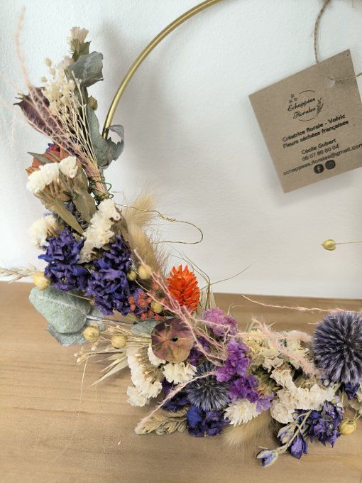 Couronne Arc en Fleurs