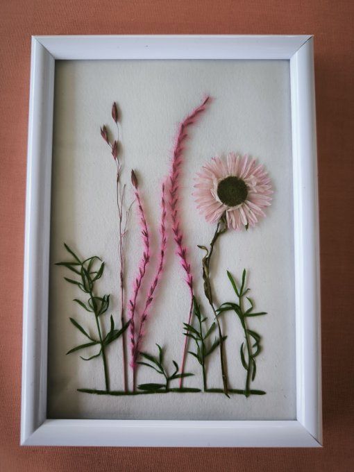 Cadre herbier moderne