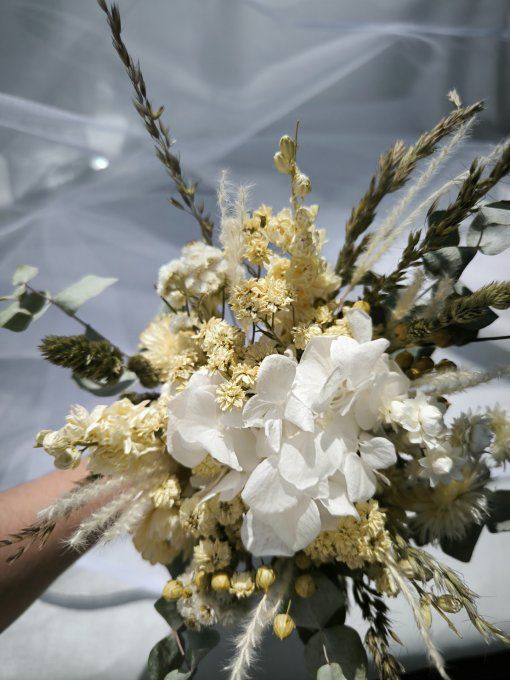 Bouquet bohème et raffiné
