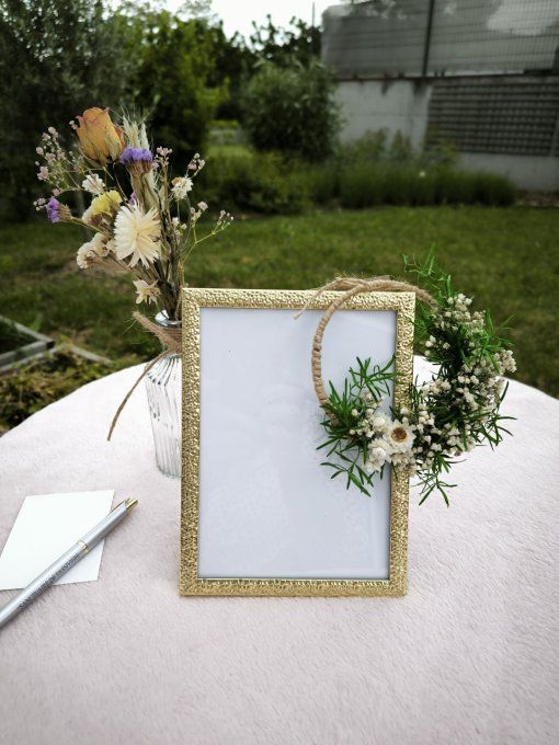 Mini-couronne gypsophile